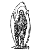 Dibuix de sant Galderic