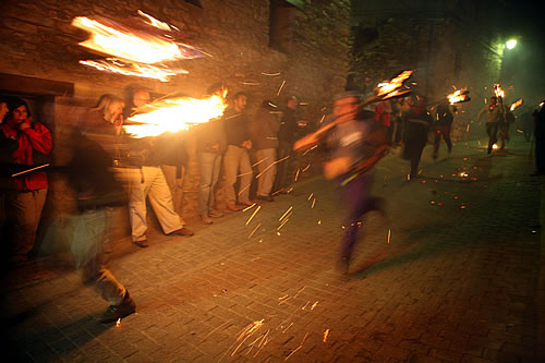 L'entrada al poble