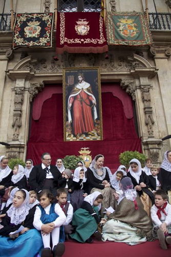 Retrat del Rei En Jaume a Cort