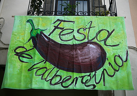 L'albergínia és l'icona de la festa