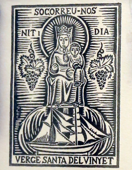 Xilografia de la Mare de Déu del Vinyet