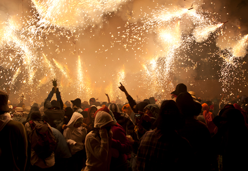 Foc a les Santes