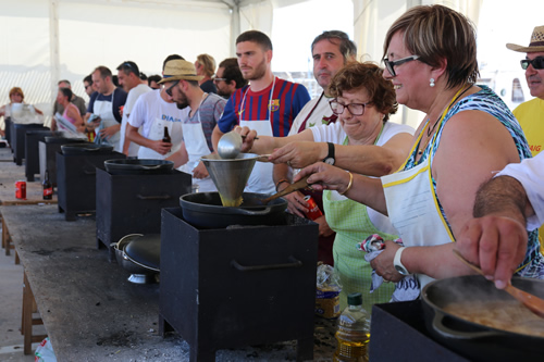 Concurs de rossejat a La Cala