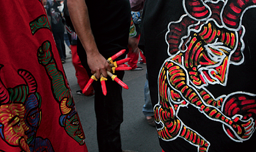 Els característics vestits dels diables