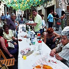 Un sopar popular