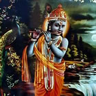 La divinitat hinduista Krishna