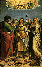 Una pintura de Rafael