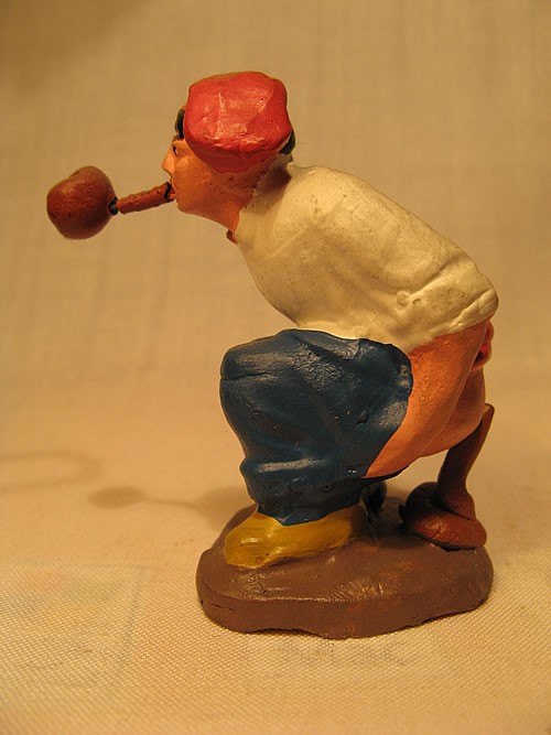 Caganer de col·lecció. Foto: Amics del Caganer