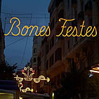 La lluminària als carrers