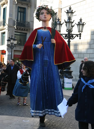 La gegantona Laia