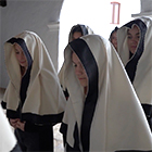 Noies participants a la processó