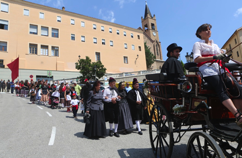 Comitiva del casament típic