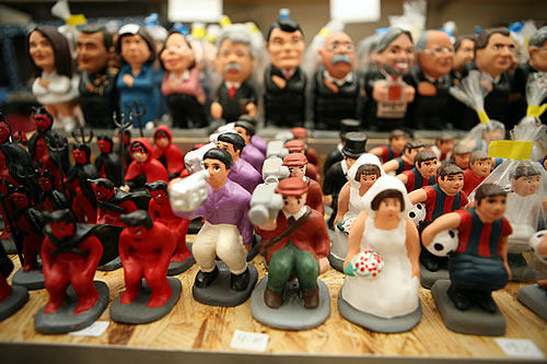 Caganers per donar i per vendre