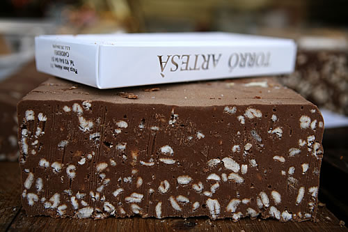 Torró de xocolata