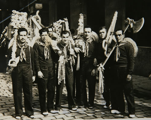 Colla Els Afortunats, 1951