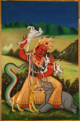 Pintura índia de Bhimsen