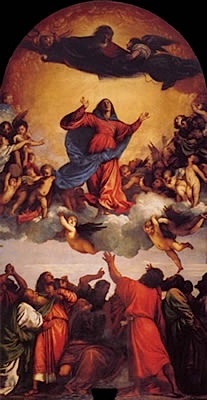 Assunta, Tiziano Vecellio 1516