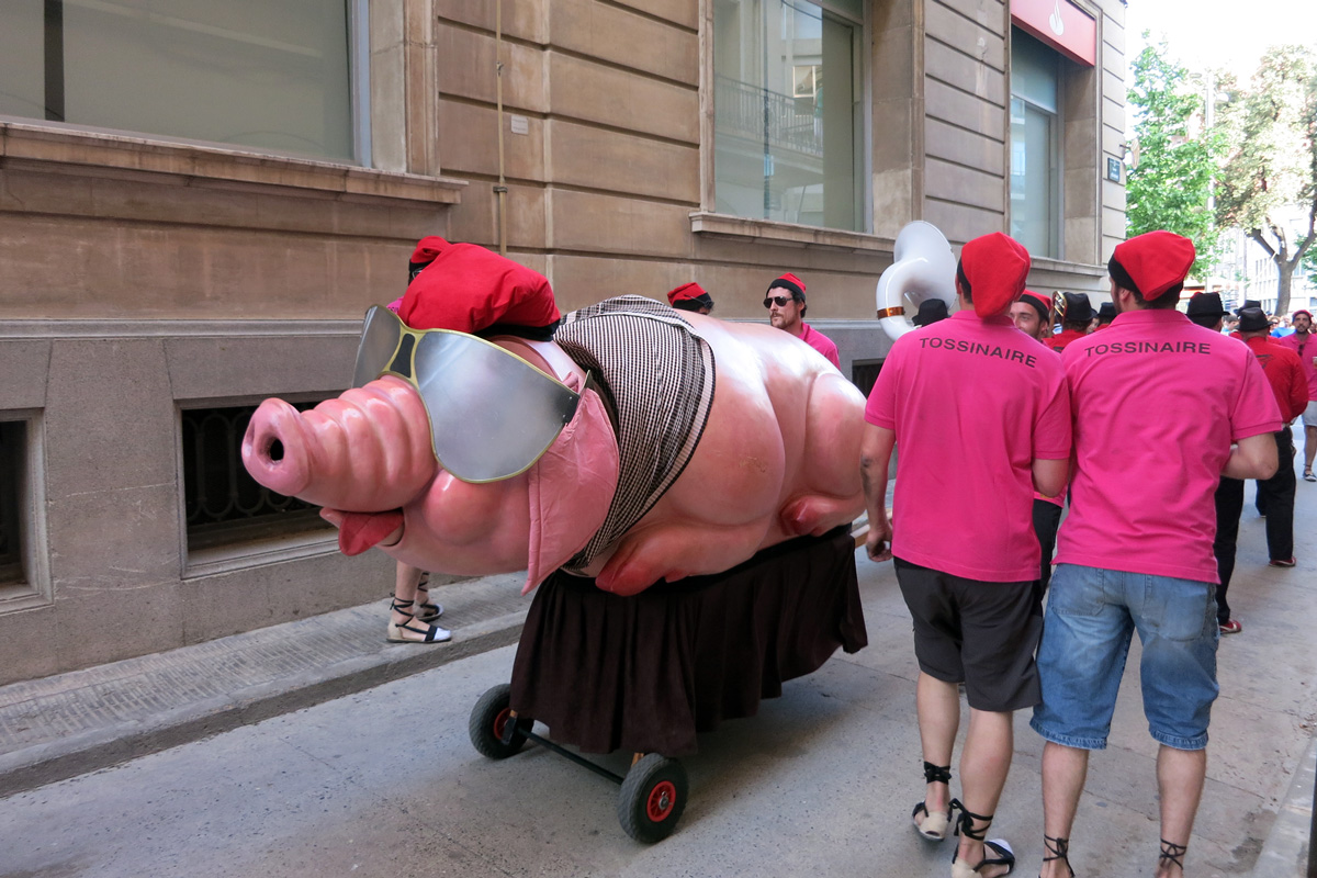 Lo Tossino durant el Corretossino