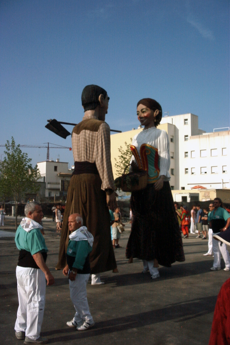 Els gegants de Les Roquetes