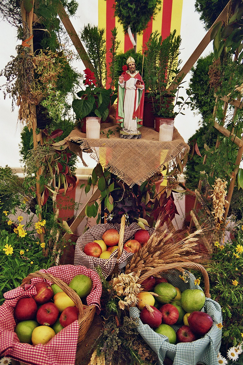 Les ofrenes de fruits de la terra