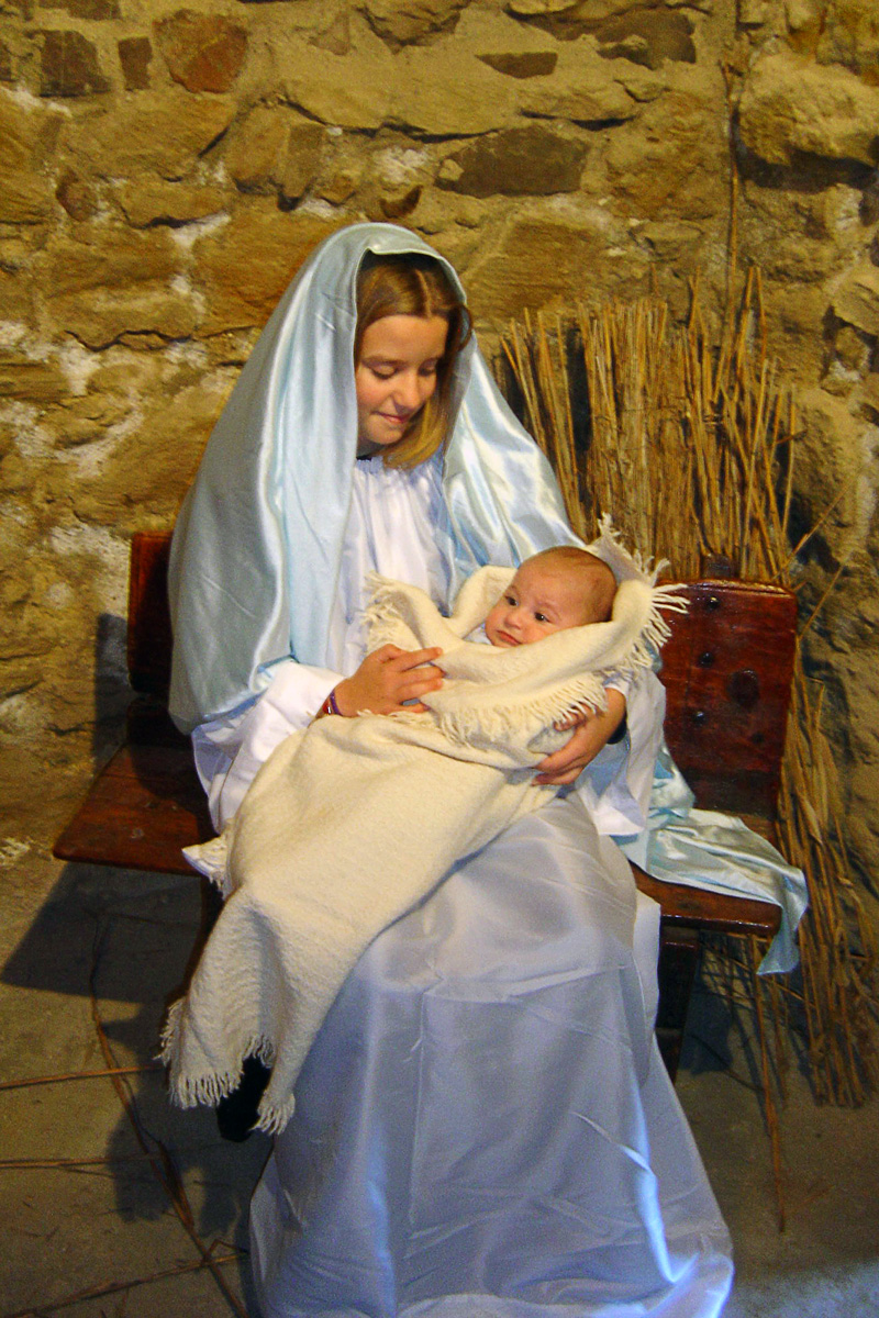 La Verge i l'infant nounat