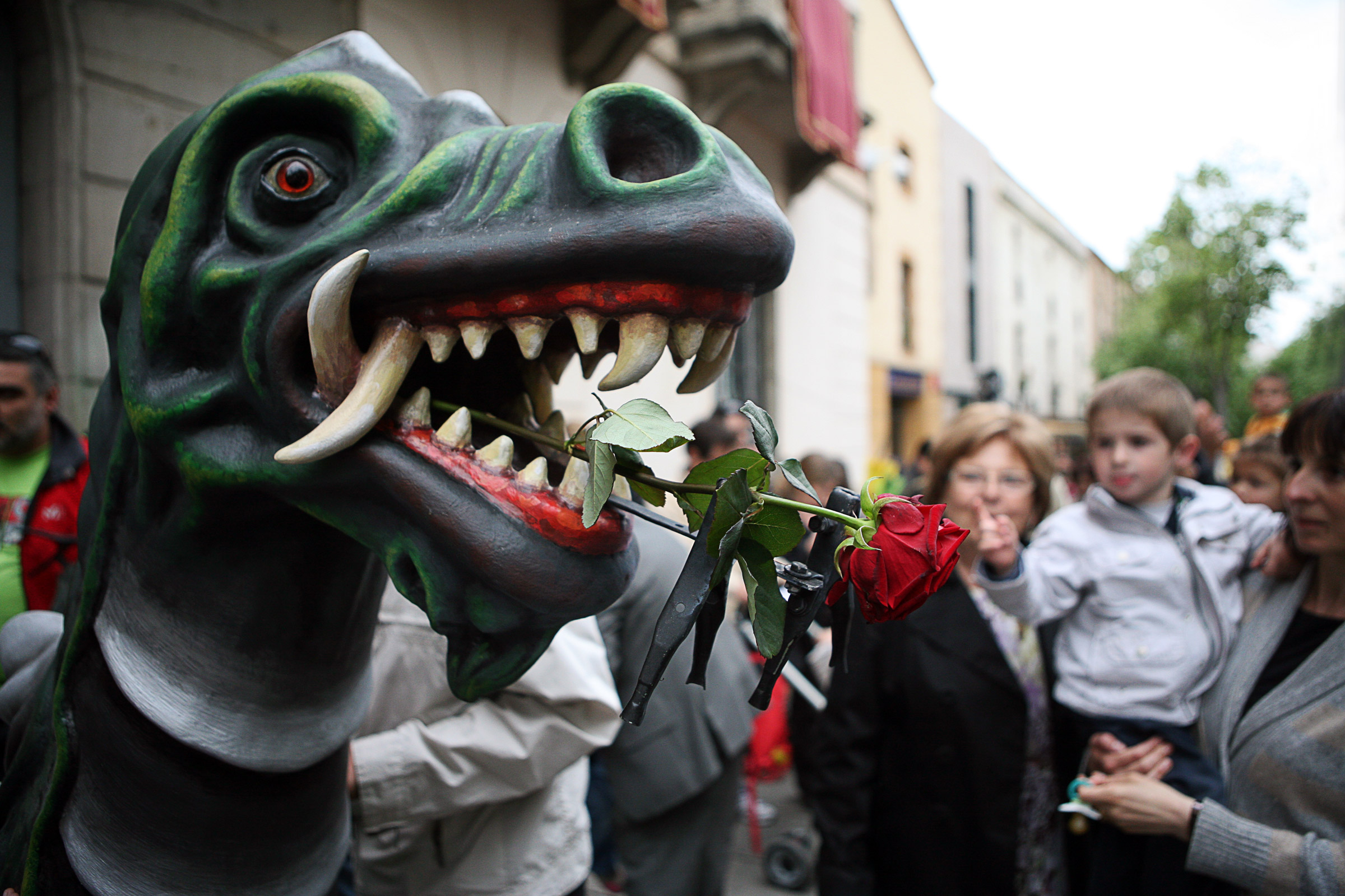 Festa de Sant Jordi a Mataró
