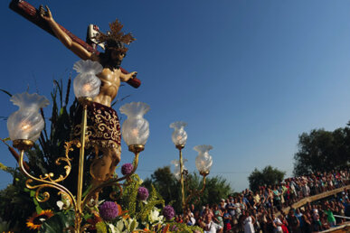 Arribada del Crist als canals