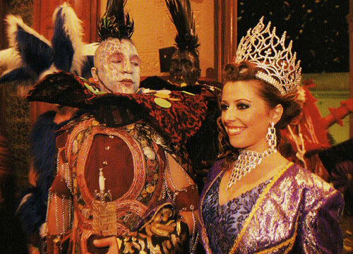 Rei i Reina Carnestoltes de Sitges. Foto: Rafael Lopez-Monné