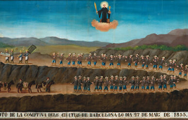Exvot de la comitiva dels Xatus de Barcelona (1855)