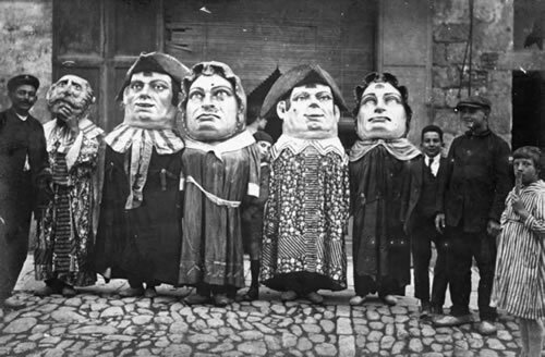 L'esquivamosques i la resta de nans, Corpus 1920