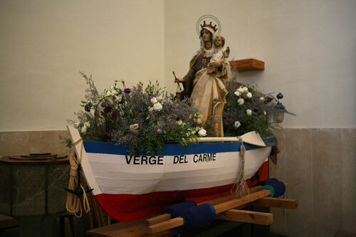 Tabernacle en forma de barca