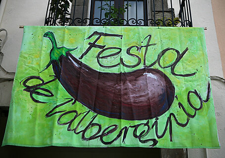 L'albergínia és l'icona de la festa
