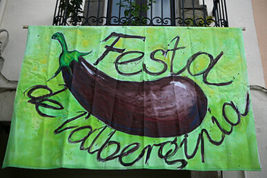 L'albergínia és l'icona de la festa