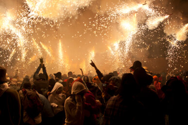 Foc a les Santes
