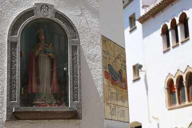 Capella de carrer a Tossa de Mar