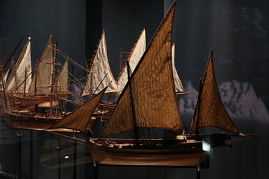 Maquetes de vaixells a Lloret
