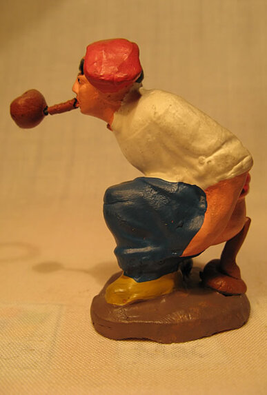 Caganer de col·lecció. Foto: Amics del Caganer