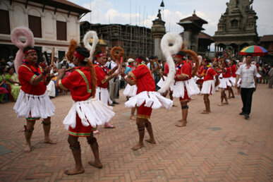 Ball de bastons a Nepal