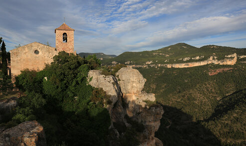 Vista de l'església
