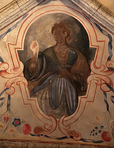 Santa Llúcia a l'ermita de Santa Caterina de Torroella de Montgrí