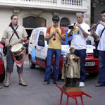 Els grallers i la imatge reduïda de sant Fèlix