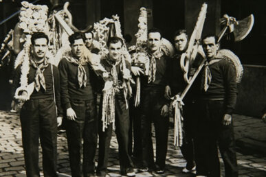 Colla Els Afortunats, 1951
