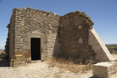 L'ermita de Santa Caterina ha caigut en desús