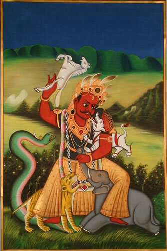 Pintura índia de Bhimsen