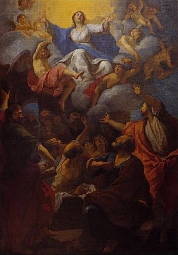 Charles Lamy. Assomption de la Vierge 1734