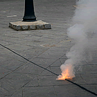Tronada d'inici de festa major