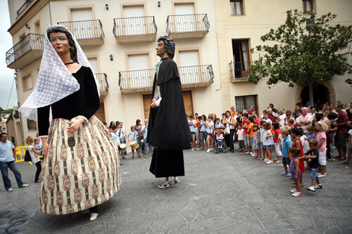 Els gegants de les Borges del Camp
