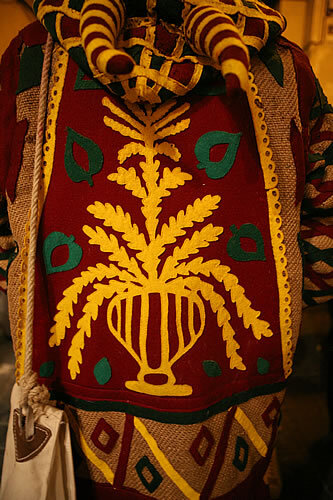 Detall d'un vestit de diable