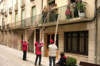 Ballestes a Cervera (Foto: Gegants de Cervera)