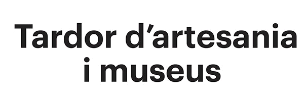 XMEC Tardor d'artesania i museus